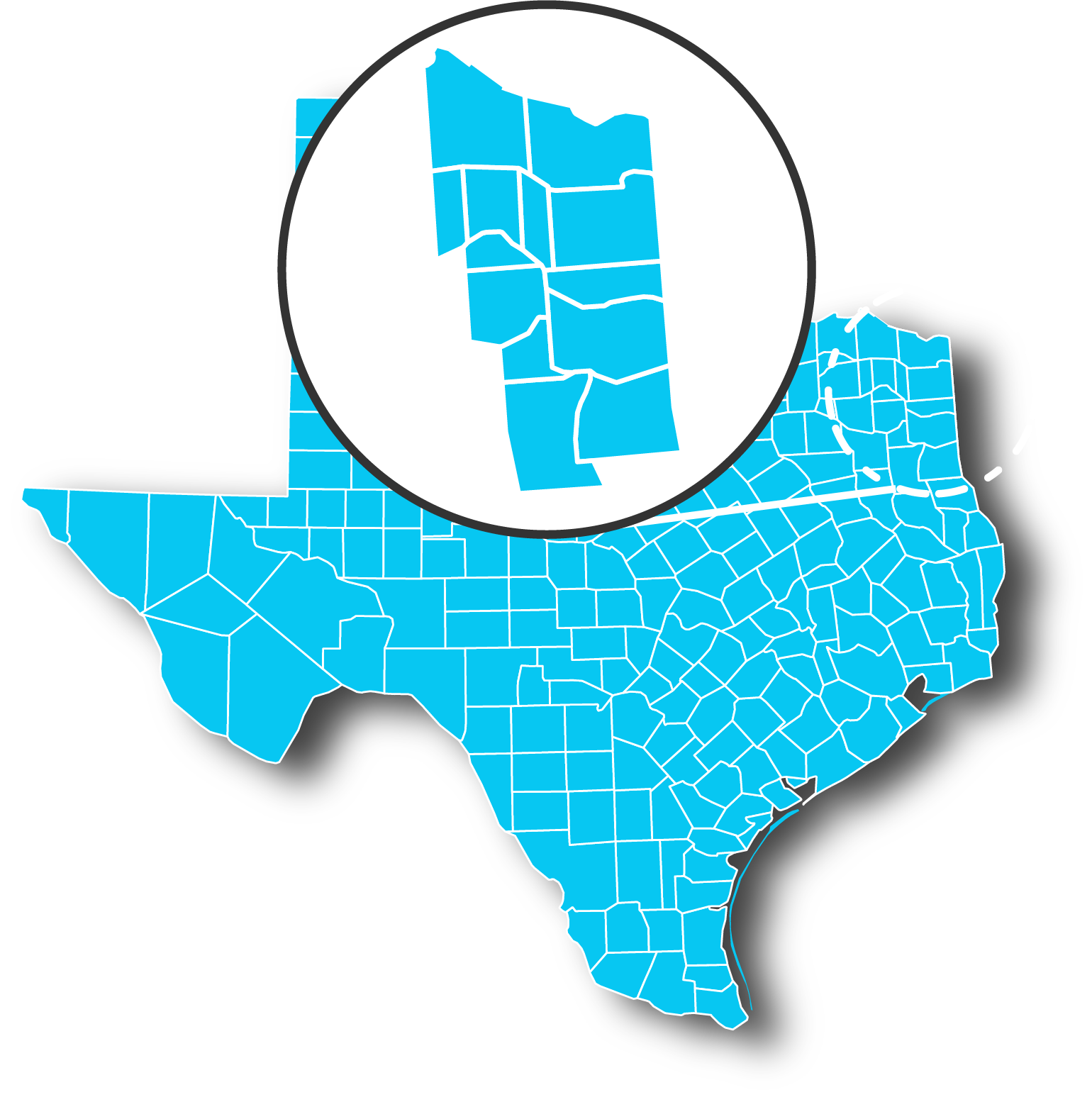 East-Texas-Map-Zoom